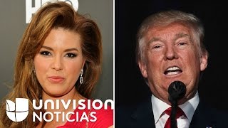Donald Trump arremete contra Alicia Machado en Twitter