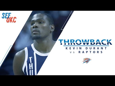 Kevin Durant DOMINATES Against the Toronto Raptors with 51 Points & 7 Threes | Thunder Throwback