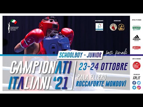 Campionati Italiani Schoolboy Junior 2021 - SEMIFINALI JUNIOR