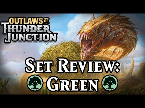 Outlaws of Thunder Junction Set Review: Green | Magic: the Gathering