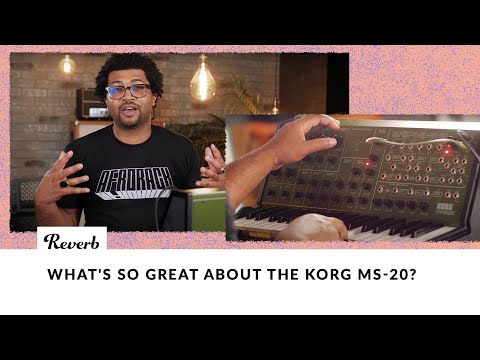 Korg MS-20 FS Monophonic Analog Synthesizer, 2 Oscillators, 37 Mini-Keys, White image 7