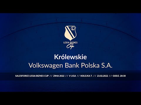 Skrót spotkania Królewskie - Volkswagen Bank Polska S.A. ( Legia Biznes Cup Zima 2022 )