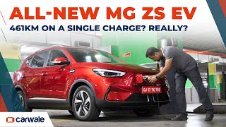 MG ZS EV 2022 Real-world Range Tested | How Close to 461km Claimed Range Can We Achieve? | CarWale