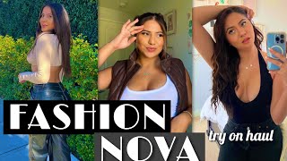 Trying on sexy  & cozy FASHION NOVA outfits...