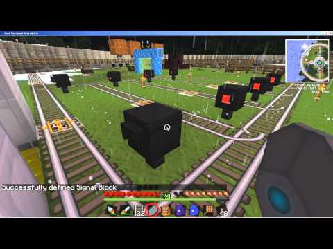 Builder's Guide to Feed The Beast (Ep. 14) - Mine Cart Traffic Control