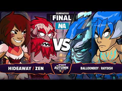 Zen & Hideaway vs BalloonBoy & Raydish - Elimination Final - Autumn Championship 2025 - NA 2v2