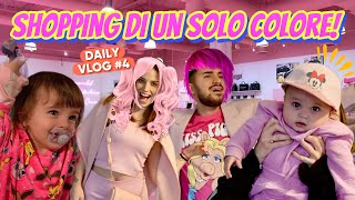 SHOPPING di un SOLO COLORE per 24 ORE  - DAILY VLOG 4