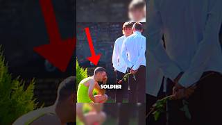 Why this soldier wore a dress at a funeral? ⚰️ #funeral #military #sad #fyp