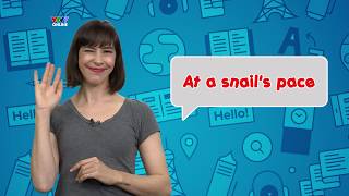 "AT A SNAIL'S PACE" - English in a minute - Idioms & phrases [Eng/viet sub]