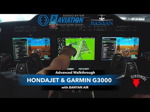 Flying The Future: HondaJet's G3000 Cockpit Revealed
