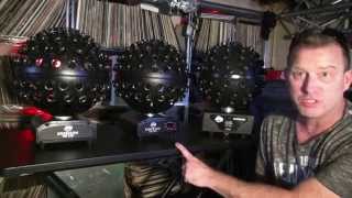 Video thumbnail for ADJ Starburst Vs Spherion WH & TRI LED by briansredd
