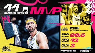 [情報] P+ 11月MVP 熊大牧倫斯