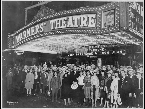 Street Scene*Alfred Newman*Movie Theatre's Circa Early1900's