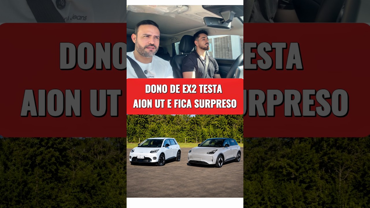 DONO DE EX2 TESTA AION UT E SE SURPREENDE 🚨 #ex2 #geely #aionut
