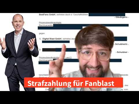 Video Thumbnail: Fanblast muss zahlen! 12.000 Euro Ordnungsgeld – und das ist erst der Anfang | Anwalt Solmecke