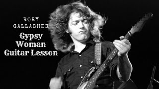 Rory Gallagher Gypsy Woman Guitar Lesson