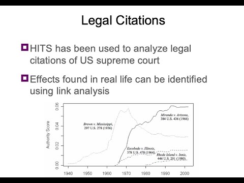 Centrality Measures - 34 Applications of Centrality - Analyzing Legal Cases