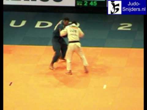 Judo 2009 Rotterdam: Alarza (ESP) - Choriev (UZB) [-90kg].