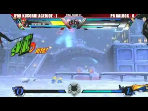 Final Round XV UMVC3 Grand Finals  ifrb kusoru vs pr balrog