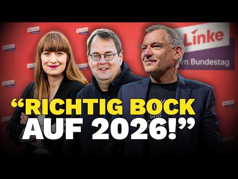 Pressekonferenz zum Jahresauftakt | Heidi Reichinnek, Jan van Aken, Sören Pellmann