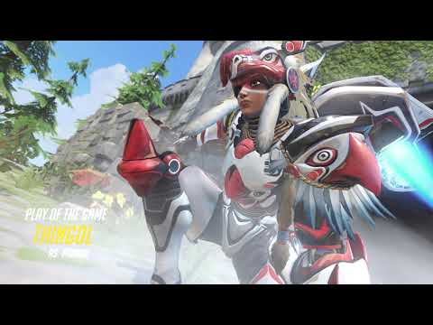 [OW1 POTG] Pharah is unnoticed after respawn and gets 5