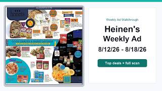 Heinen's Weekly Ad (8/12/26 - 8/18/26) Best Deals