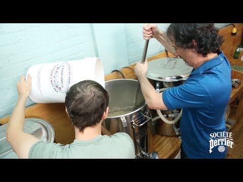 Watch What Happens When We Home Brewed Beer with 30 Gallons of Perrier [Full Version]