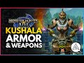 Monster Hunter Rise | New Kushala Armor & Weapon Set - Great for Handicraft!