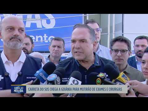 Carreta do SUS chega a Goiânia para ampliar acesso a exames e cirurgias