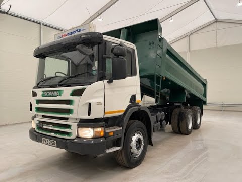 PKZ 7158 - Scania P310 6x4 Day Cab Steel Tipper | Law Truck Centre UK