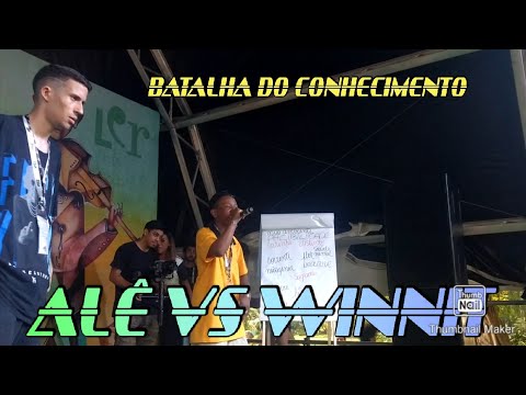 ALE VS WINNIT (TODDY) (SP) [GRANDE FINAL ,DE ARREPIAR] BATALHA DO CONHECIMENTO 2019