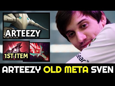ARTEEZY back to OLD META SVEN — First Item Armlet of Mordiggian Dota 2
