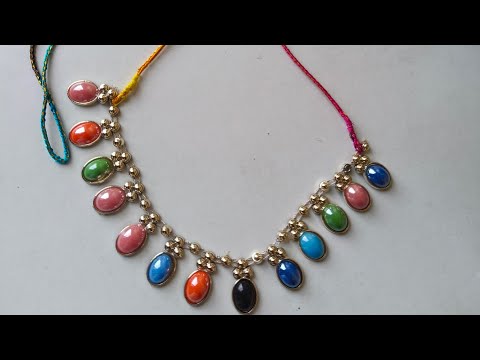 Diy necklace , best out of waste idea