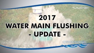 2017 Water Main Flushing Update