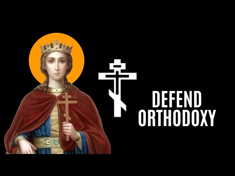 St. Catherine destroys paganism || Orthodox Edit