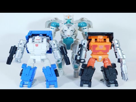 Transformers Kingdom Tigatron & Road Ranger & Puffer(Unboxing/First Thoughts)