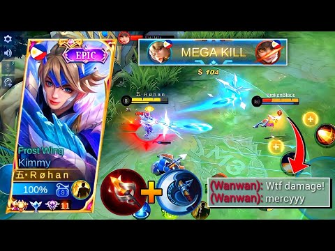 THIS UNDERRATED KIMMY BUILD IS BROKEN😱 (MUST USE!!) | TOP 1 KIMMY BUILD | MLBB