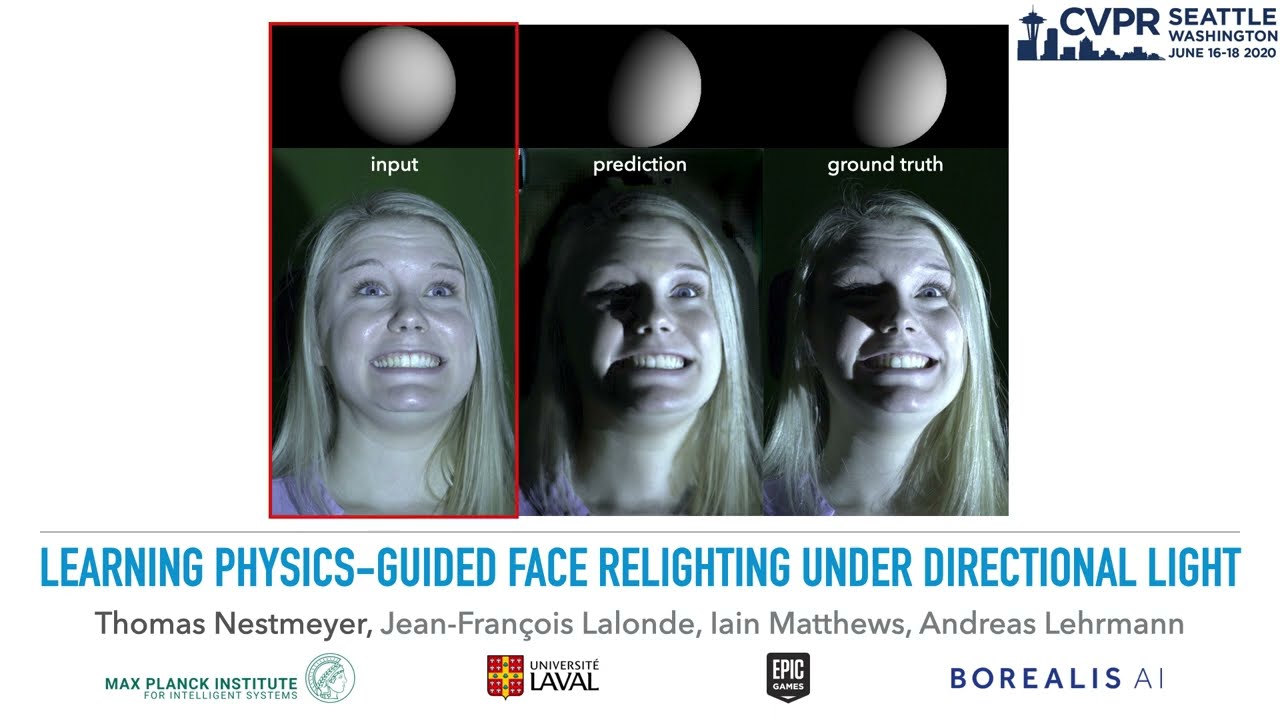 Learning Physics-guided Face Relighting under Directional Light