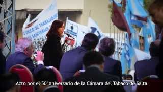 preview picture of video 'Acto por el 50° aniversario de la Cámara del Tabaco de Salta en Coronel Moldes, Salta'