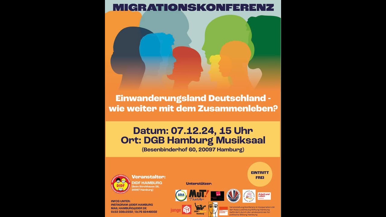 Migrationskonferenz Hamburg - Göç Konferansı Hamburg
