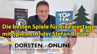 Die besten Spiele für Weihnachten und Silvester: Tipps von Spiele-Erfinder Stefan Breuer