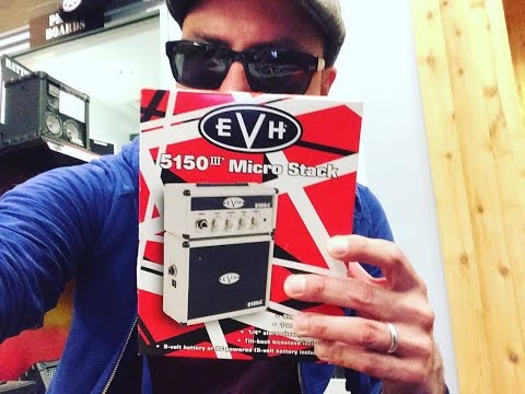 EVH GEAR 5150iii Micro Stack #EVH #EVHGEAR #JOHNNYBEANE