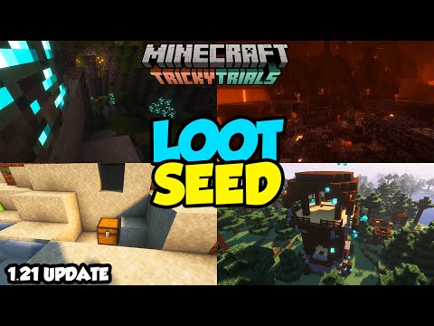 BEST OP Loot Survival/Hardcore/Speedrun Seed for Java 1.21