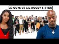 20 WOMEN VS 2 COMEDIANS LIL WOODY HIS SISTER