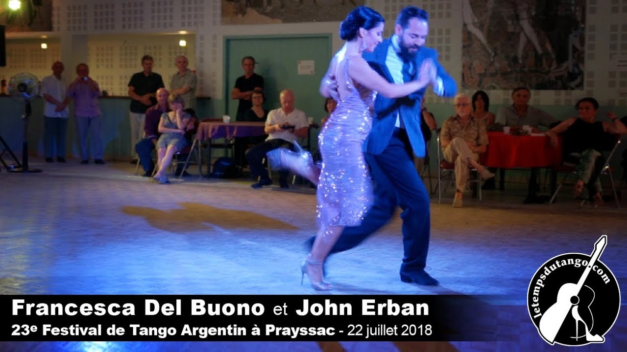Milonga del 83 - Francesca Del Buono et John Erban - Festival de Prayssac 2018