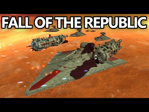 [Fleet DESTRUCTION!] Star Wars Fall of the Republic Mod (Empire at War) Ep23