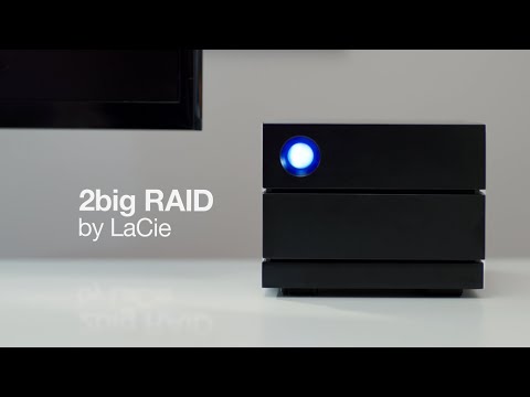 LaCie 2big 28TB USB 3.1 Type-C Professional RAID Desktop Storage (2 x 14TB)