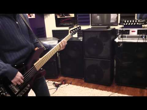 Benevente 51 style 5 string, JGR 12ax7 pre, JGR rock cabs