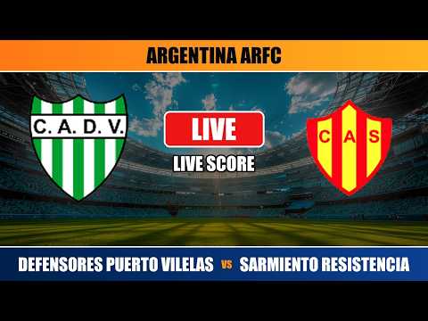 Defensores Puerto Vilelas vs Sarmiento Resistencia Live Score | ARFC