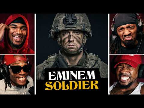 NO ONE ELSE CAN DO THIS!🔥 Eminem – Soldier | BAR by BAR Reaction Mashup